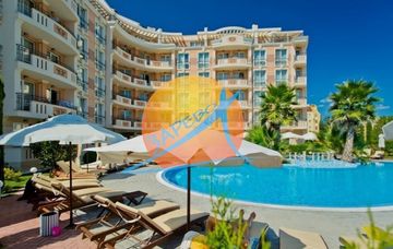 Sunny Beach, spacious furnished studio, Aphrodite Palace