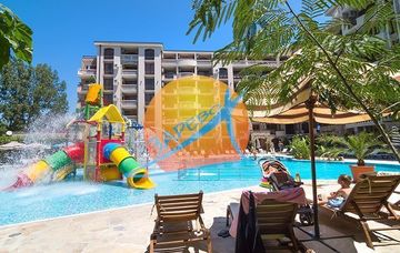 Sunny Beach, well-furnished studio with pool view, Cascadas 2