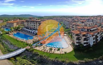 Лозенець, Oasis Beach Club, мебльована двокімнатна квартира з видом на Странджу, в Oasis Beach Club, Лозенець.