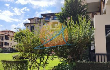 Лозенець, Oasis Beach Club, стильно мебльована однокімнатна квартира на першому поверсі, в Oasis Beach Club, Лозенець