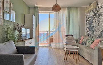 Елените, първа линия, обзаведен двустаен с прекрасна гледка море, Привилидж Форт Бийч (Privilege Fort Beach)