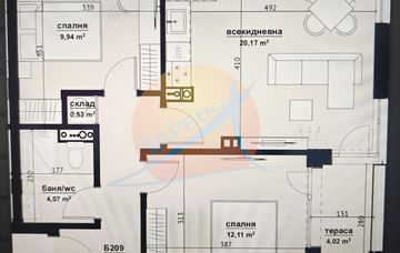 Burgas, Horizont do Kaufland, appartement de trois pièces en construction, directement du constructeur, SMOKINITE 4-Deluxe Residence, Fitness & Spa