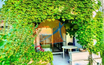 Sozopol, Green Life, umeblowane dwupokojowe mieszkanie na parterze z widokiem na morze, 50 m od plaży